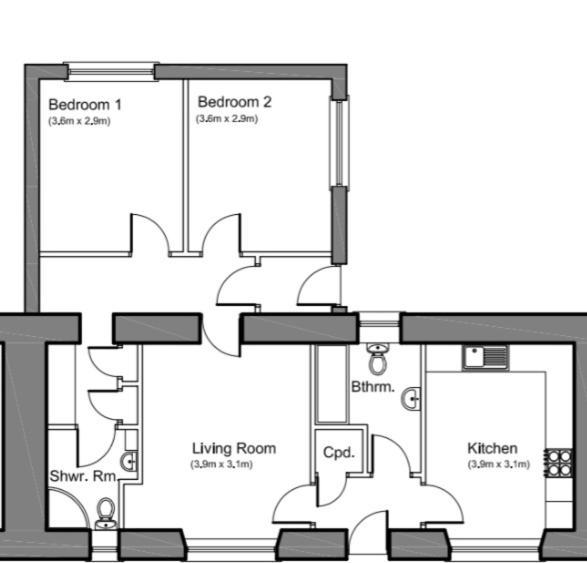 5 Riverside Place Thurso. 2 Bed, 2 Bathrooms. Zewnętrze zdjęcie